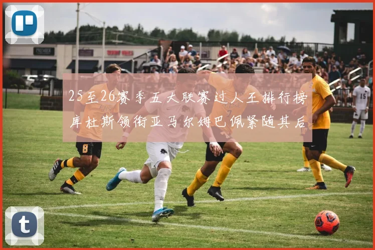 25至26赛季五大联赛过人王排行榜库杜斯领衔亚马尔姆巴佩紧随其后